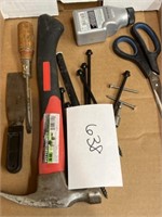 Mixed tool lot; hammer and more