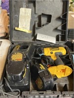 Dewalt 18v drill and accessories