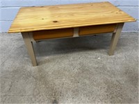 Pine 2-drawer Coffee Table