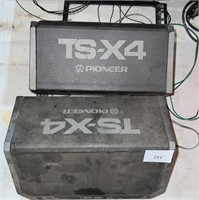 Two Pioneer, TS – X4 speakers
