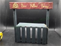 "Bear Hollow Honey" stand for Boyds' Collection