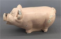 Large Vintage Piggy Bank - 21" Long