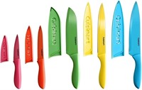 $35 Cuisinart 10-Pc. Ceramic-Coated Cutlery Set