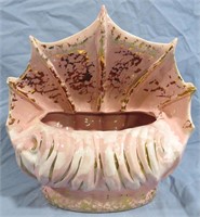 1950'S PREMCO PINK GOLD CLAM SHELL