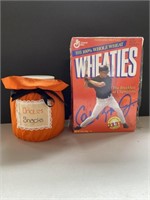 Orioles Snacks Container & Ripken Wheaties Box