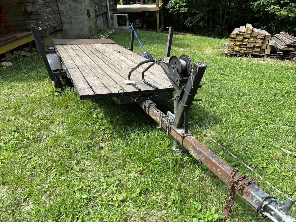 TRAILER TILTS, 12’6 X 53" WIDE, CONVERTED BOAT