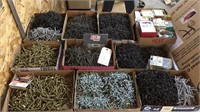 Large lot of screws of various sizes