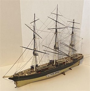 Fire Bird Replica Model Ship, 28x8x24in