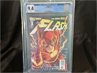 Flash #1 CGC Graded 9.4 Comic Book