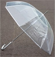 Cloak Umbrellas 10pk Clear Wedding UmbrellaS,