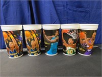 Mcdonalds Looney Tunes NBA Cups Vintage