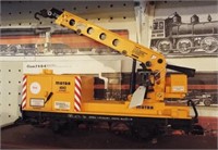 Lehmann Matra 4042 train car crane. Measures 11"