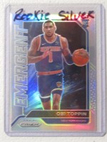 2020-21 PANINI PRIZM OBI TOPPIN RC EMERGENT