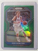 2020-21 PANINI PRIZM DIRK NOWITZKI GREEN PRIZM