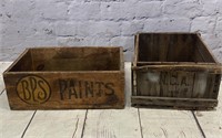 Vintage Wood Crates