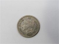 1888 3-CENT NICKEL: