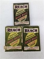 1921, 1932 and 1933 Reach Baseball Guides
