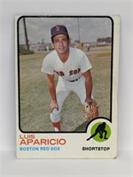 1973 Topps #165 Luis Aparicio Boston Red Sox