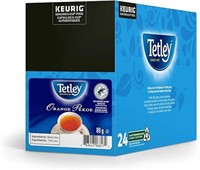 Tetley Orange Pekoe K-Cup Pods, 24 Count for
