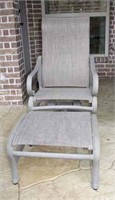 Tropitone Out Door Patio Chair with Ottoman