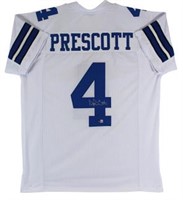 Dak Prescott Signed Jersey BAS Witnessed