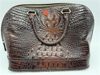 SIGNED BRAHMIN LADIES LEATHER MELBOURNE HANDBAG