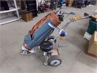 Kangaroo electric golf cart with remote