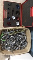 Lot of misc sockets, Craftsman, Hole Saw Blades