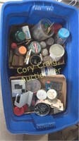 Lot of misc screws bolts, fasteners under cabinet