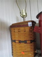 Longaberger Lamp Basket & 2 Extra baskets