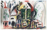 Pablo Picasso lithograph | Carnet Californie