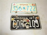 Early License Plates