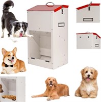 Large Automatic Dog Feeder with Handle