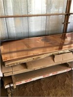 5 Sheets of Copper Roofing Panels