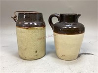 stoneware Canning Crock & Pitcher