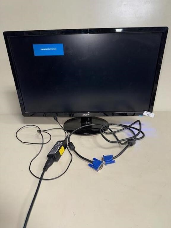 Acer 23" Widescreen Computer monitor-WORKS