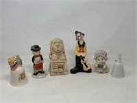 Assortment of figurines