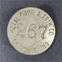Metal Door & Trim Laporte, In. Employee Badge