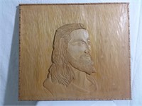 Plaque sculpter de Jésus signé G. LABBÉ