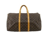 Louis Vuitton Monogram Keepall 50 Boston Bag