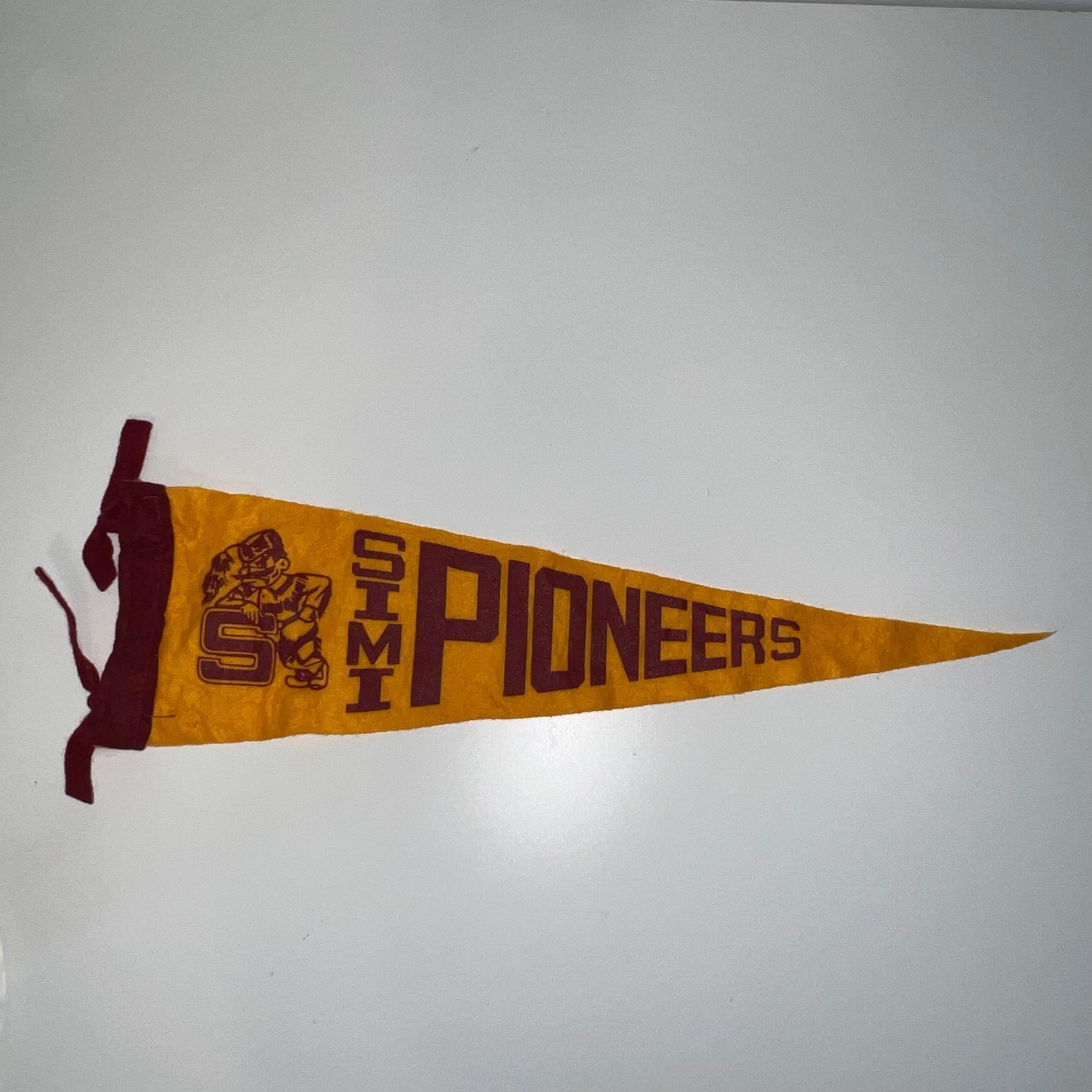 VTG SIMI Valley High School Pioneers Pennant - CA