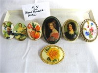 Brooches - Portrait and Misc.