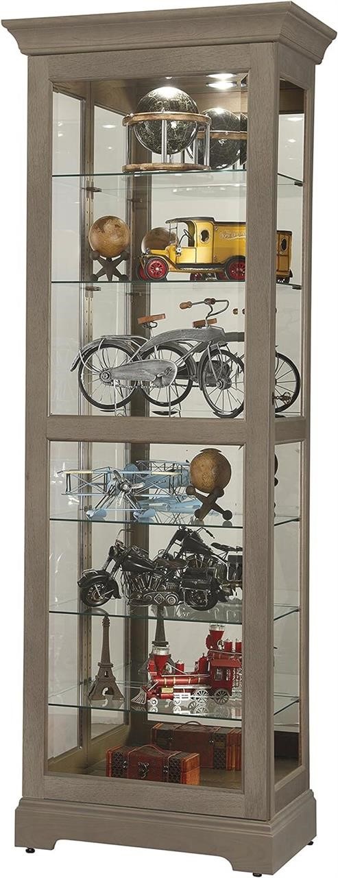 Martindale VI Curio Cabinet  6 Shelves