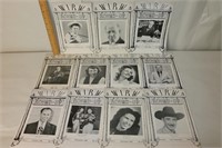 1940's WIBI Radio Press Media Pictures of Stars