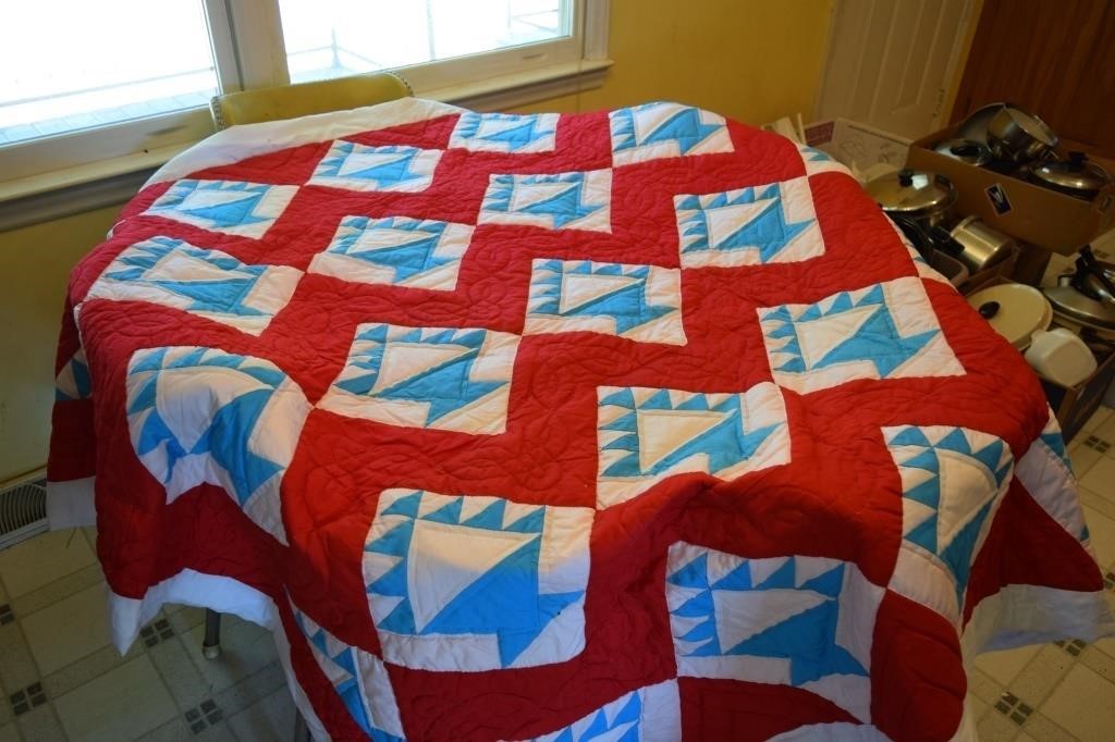 72" x 89" Handmade Quilt