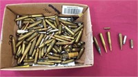 Assortment of Ammo & Brass, 38, 30-06, 264, 308,