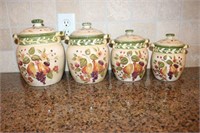 4 Piece Canister Set