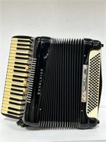 Vintage black Excelsior accordion 16”l x 8” w x