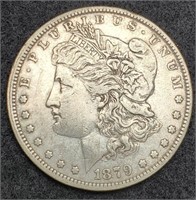 1879 Morgan Silver Dollar, XF