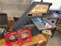 CRAFTSMAN BAND SAW WITH COVER